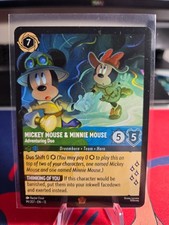 Mickey Mouse  Minnie Mouse - Adventuring Duo Lorcana TCG 13 - 99/204 Normal