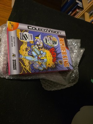 Colecovision Team Pixelboy Bomber King New In Box