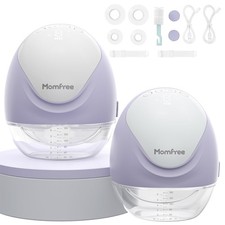 Hands Free Breast PumpWearable Breast Pump Portable with 3 Modes/9 Levels/LED...