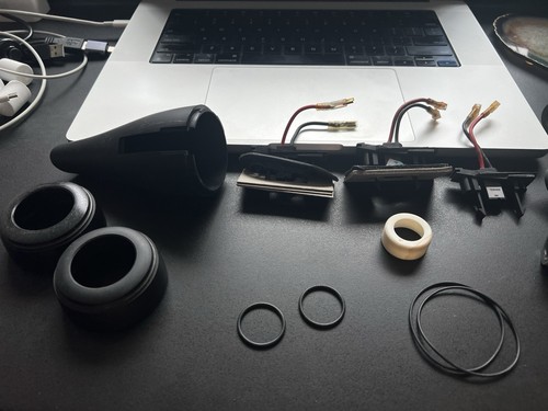 B&W Bowers and Wilkins Nautilus tweeter alloggiamento parti guarnizione diamantata tubo OEM OS - Foto 3 di 8