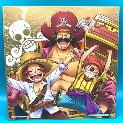Gold Roger Shanks Buggy One Piece Shikishi Colored paper Anime Japan pp270