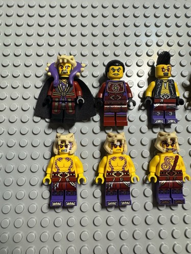 Lego Ninjago Tournament of Elements Anacondrai Minifigure Lot (Chen, Clouse) - Picture 2 of 6