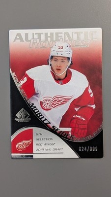 2021-22 Upper Deck SP Game Used 2003-04 Retro Rookies Moritz Seider /999 RC