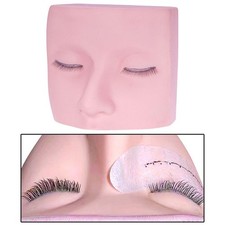 Eyelash Extension Mannequin Head Face Flat Head Makeup Practice