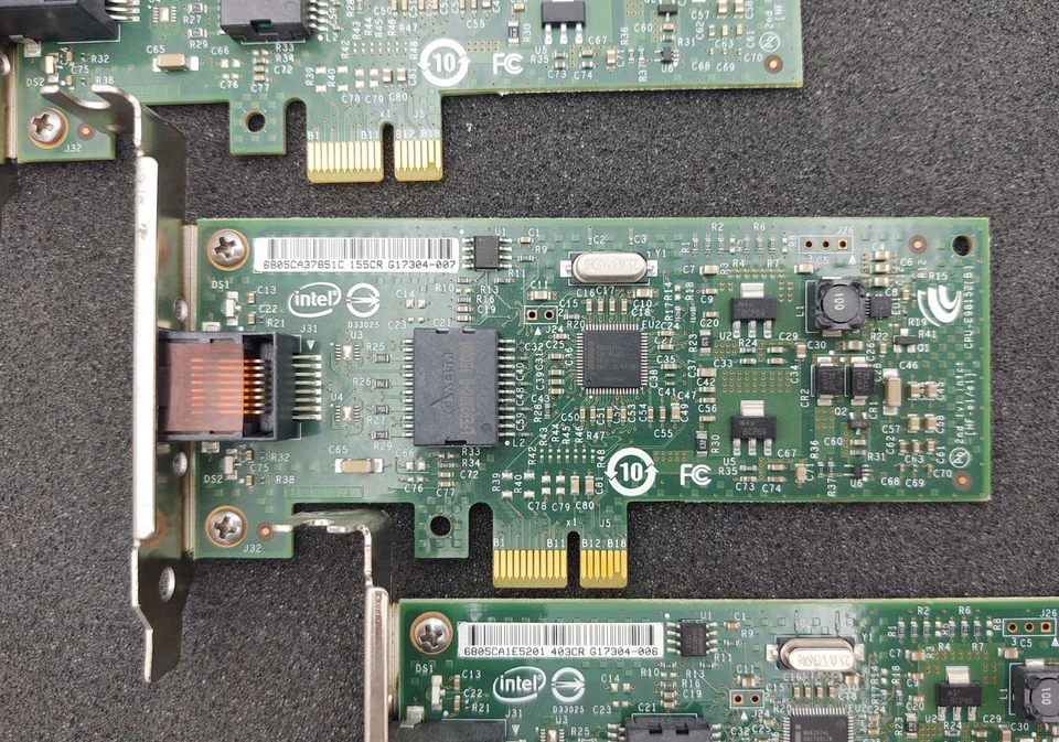 LOT OF 5 HP PRO/1000 CT Single-Port Gigabit PCIe Network Card P/N: 635523-001 - Image 4 of 4