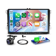 4G 64G 9 Inch Android 15 Car Stereo Radio Carplay for VW Passat Jetta Tiguan ...