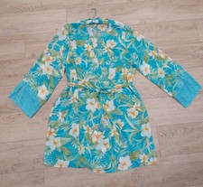 NEW Valerie Stevens Floral Nightie, Robe  Hanger Gift Set Romantic Floral Sz XL
