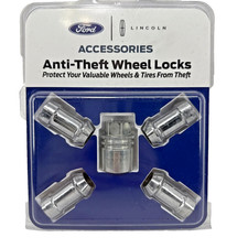 Genuine Ford Oem Ranger Focus Fusion Wheel Locking Lug Nut Key Set Chrome