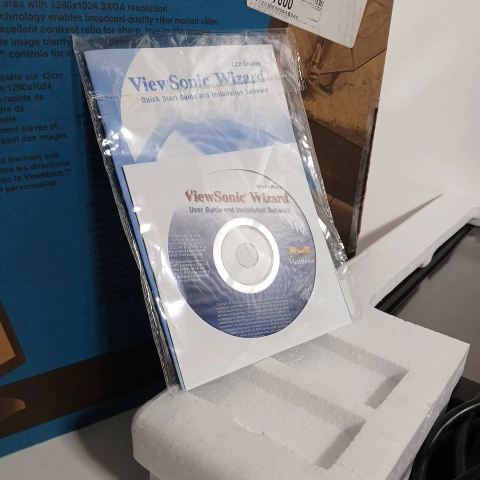 Optiquest Q7 VS10807 17" Monitor Display In Box - Image 3 of 4