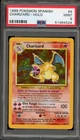 Pokemon SPANISH Charizard Base Set Unlimited Holo Rare #4 PSA 9 Mint