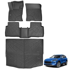 BriSunshine Floor Mats Cargo Liner for Ford Escape 2020-2025 (NOT Fit Hybrid)