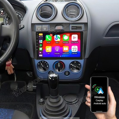 Für Ford Fiesta MK5 VI 2002-2008 Apple Carplay Android 15 Autoradio 64G GPS NAVI