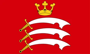 Middlesex Flag Self Adhesive Vinyl Sticker