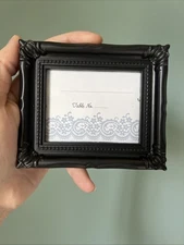 Small Miniature Mini  Frame Black