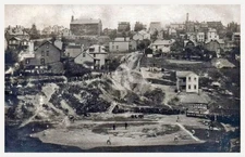Baseball Game CARRICK PA Pittsburgh South Side RPPC Photo Postcard COPY