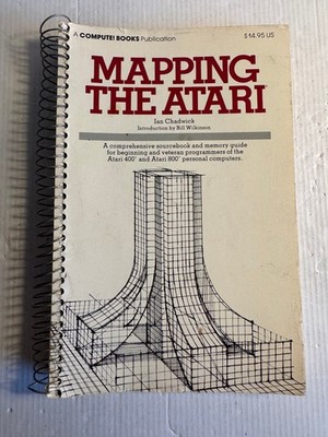 Mapping the Atari Ian Chadwick 1st Printing 1983 Compute! Vintage Spiral Bound