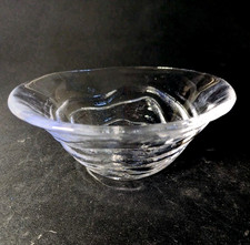SIMON PEARCE THETFORD DESSERT BOWL, Art Glass, 6 1/4", Made in USA