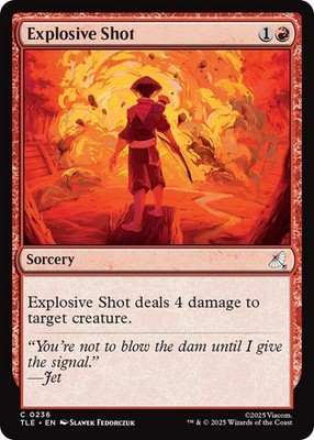 Explosive Shot (0236) - 236 - NM - TLE - MTG