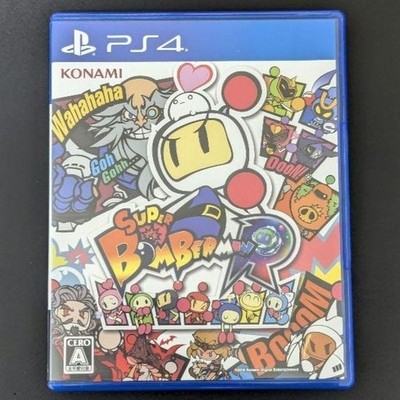 Super Bomberman R PS4 Sony Playstation 4 Japan Version Tested Used Konami