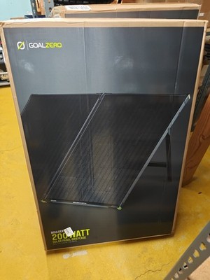 Goal Zero Boulder 200 Solar Panel Briefcase for Yeti 1000X, 1500X, 3000X, 6000X