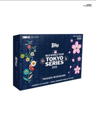 Takashi Murakami + MLB World Tour Tokyo Series 2025 Topps Trading