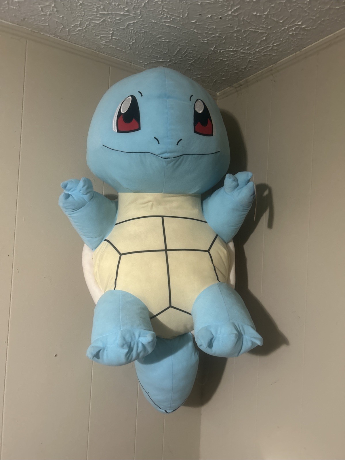 Rare Pokémon Giant Jumbo 28” Squirtle Plush Stuffed Animal Toy Figure NWT