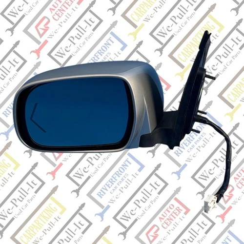 05-10 Toyota Sienna Limited Left Driver Turn Signal View Mirror Silver TESTED