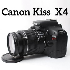 Canon Kiss X4 DSLR Camera with 18-55mm Lens 15 286 Shots Tested Great Condition