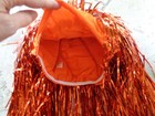 Vtg 1988 Applause Tinsel Halloween Wig Scarecrow Witch Shiny Orange Costume — photo 9