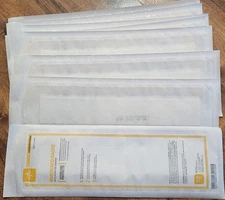 Medline Bordered Gauze, 4"x14" Adhesive Island Wound Dressing/Sterile 8 Count.