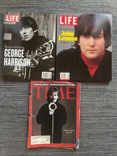 Life Remembering John Lennon & George Harrison magazines, Time - George Harrison