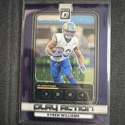 2025 Donruss Optic Kyren Williams Purple Stars (RAW)