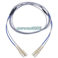 Armored Cable Fiber Patch Cord SC to SC UPC Pigtail Multi-Mode Cables Duplex 10M