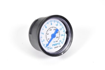 FESTO 159597, FMA-40-16-1/4-EN, Flanschmanometer