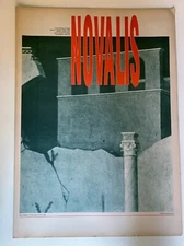 Novalis Nr.1 1987 Rara Rivista D’arte Edita da Dino Gavina Centro Duchamp