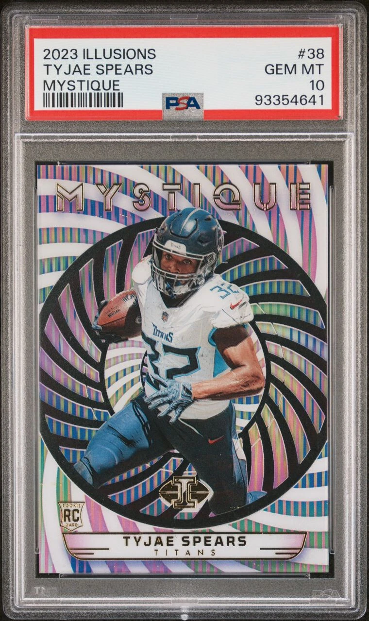 Tyjae Spears Panini Illusions Mystique #38 Base