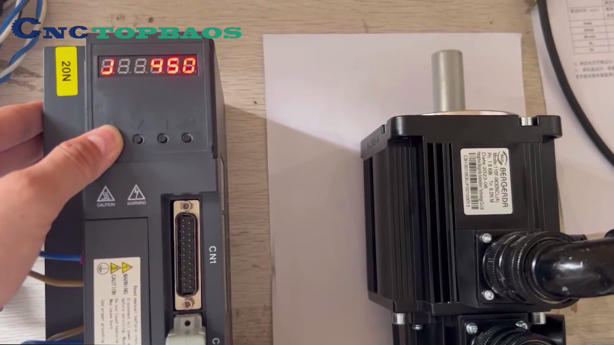 US】750W 1KW 1.5KW AC Servo Motor Driver CNC Kit 220V 17-Bit