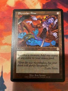 Phyrexian Altar 2000 Invasion #306 Base Price Guide - Sports Phyrexian Altar 2000 Invasion #306 Base Price Guide - Sports