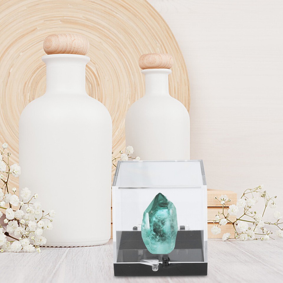 8 Pcs Figures Acrylic Case Clear Dolls Showcase Clear Action Figure