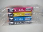 251Xl Office World Canon Compatible Ink Cartridge Lot 4 Colors