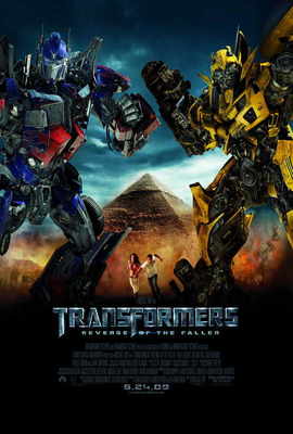 TRANSFORMERS 2: REVENGE OF THE FALLEN Movie POSTER 27x40 D Shia