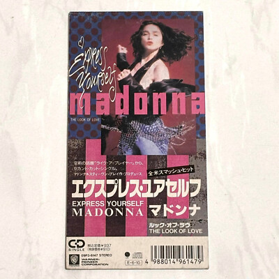 Madonna 1989 Express Yourself / The Look Of Love Japan Edition 3