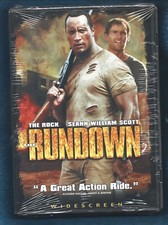 Factory Sealed DVD-Rundown-The Rock, Seann William Scott-Widescreen