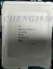 Intel Xeon W5-2455X SRM9G CPU handles 3.2GHz 12C 24T 30MB 200W-240W FCLGA4677