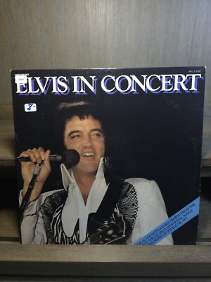 Elvis Presley LP - ELVIS IN CONCERT 1977 RCA-APL2-2587 NM/EX/G | eBay