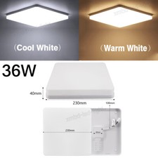 LED Ceiling Light Round Panel Down Lights Bathroom Kitchen Living Room Wall Lamp