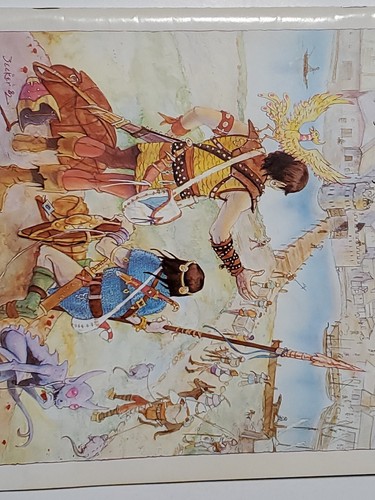 Midkemia Press - Jonril Gateway To The Sunken Lands W/ Map - Vintage 1982 RPG - Picture 5 of 21