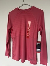 Women  s Speedo Performance Swim Tee Size M
