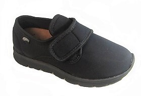 MEDIMA scarpe elastiche TECNOSAN WOODS 50727 mocassini plantare estraibile  NERO