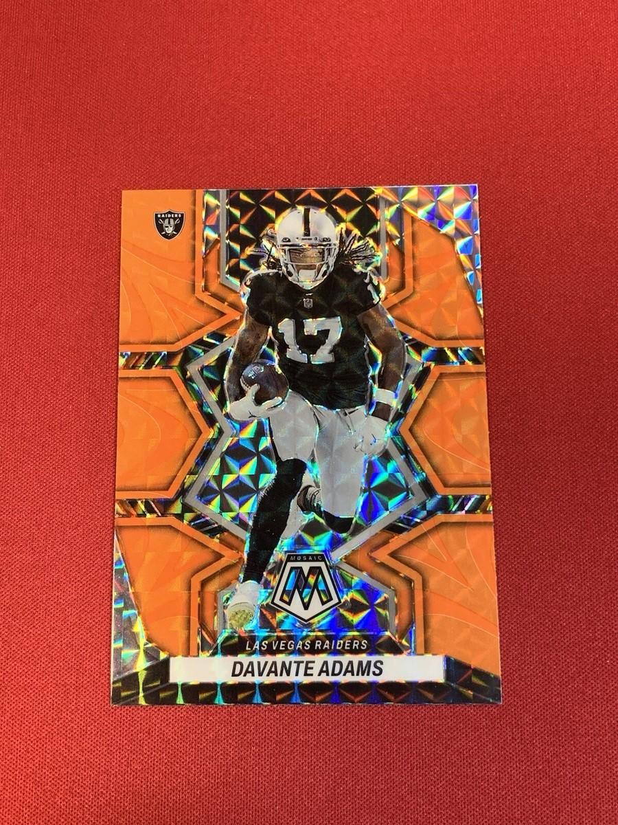 2022 Panini Mosaic - Reactive Orange Mosaic Prizm #208 Davante